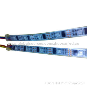 LED strip, WS2801/5V/32LEDs white PCB
